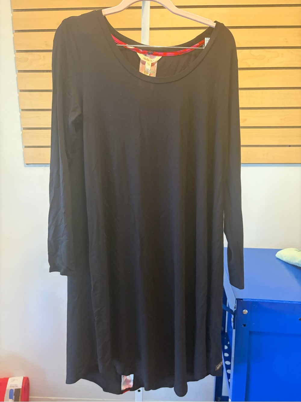 Matilda Jane Black Long Sleeve Scoop Neck Dress